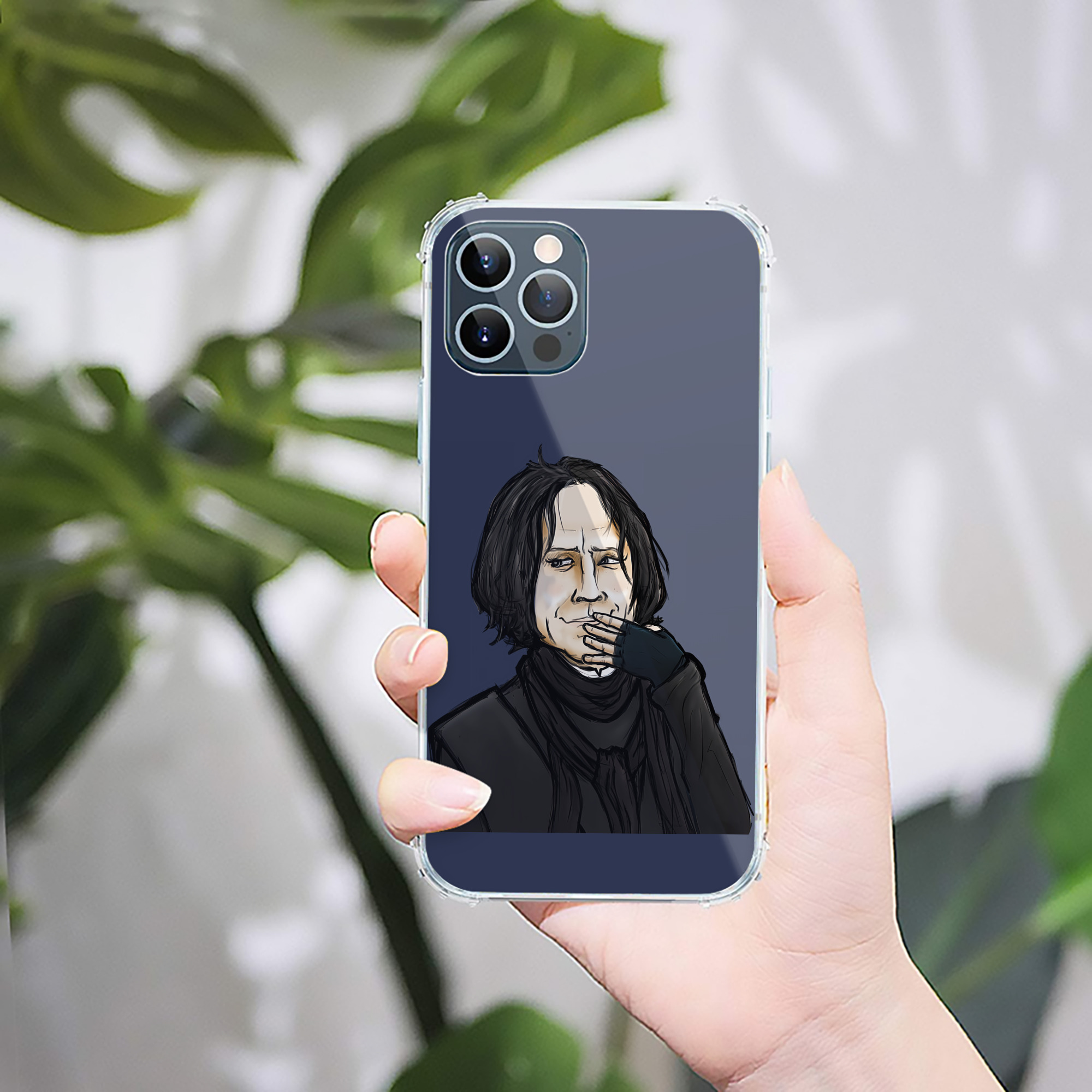 （画像用） Harry Potter ハリー・ポッターシリーズ 【iPhone 12シリーズ対応】透明スマホケース（クリアソフトケース）